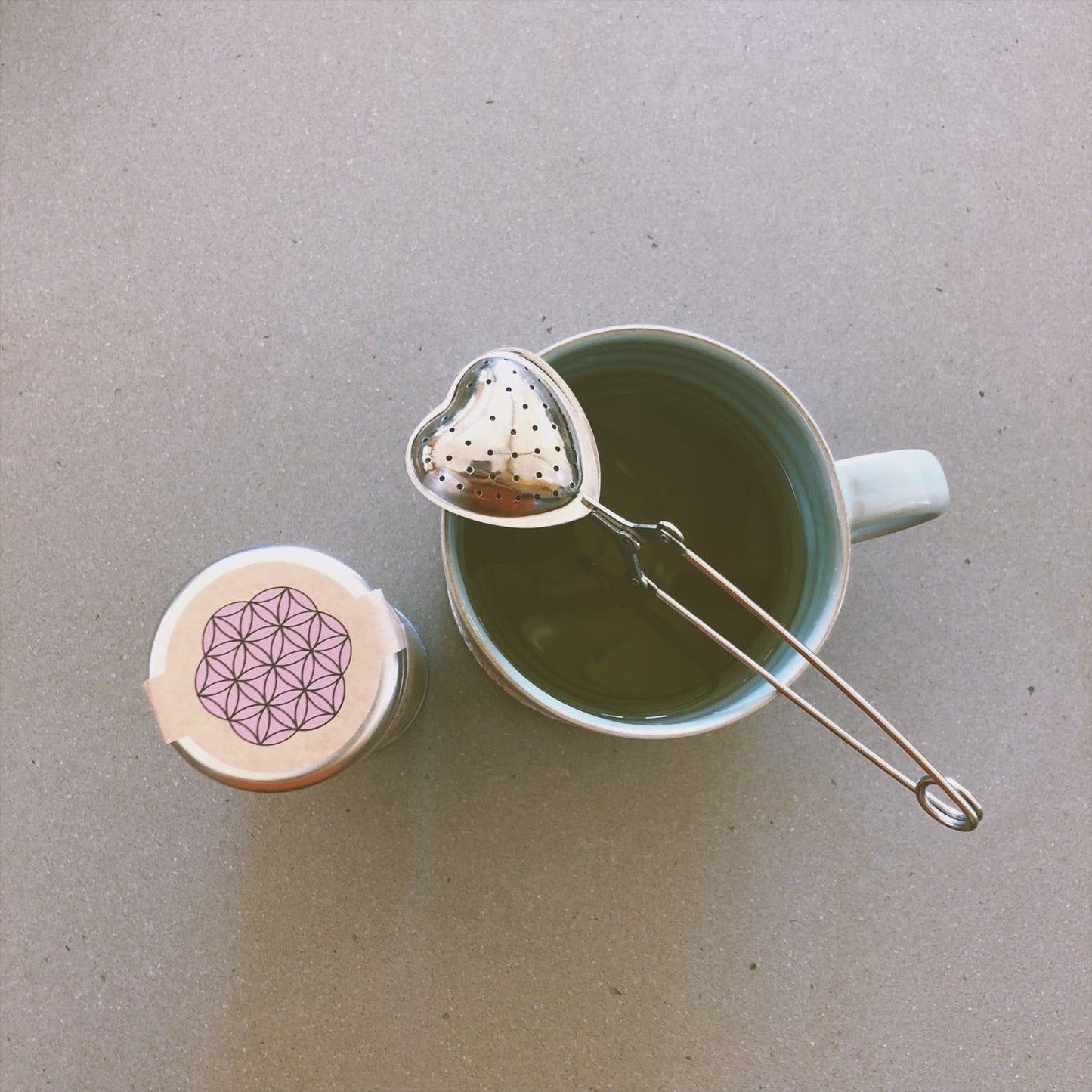 Heart Tea Infuser – Stainless Steel Loose-Leaf Strainer