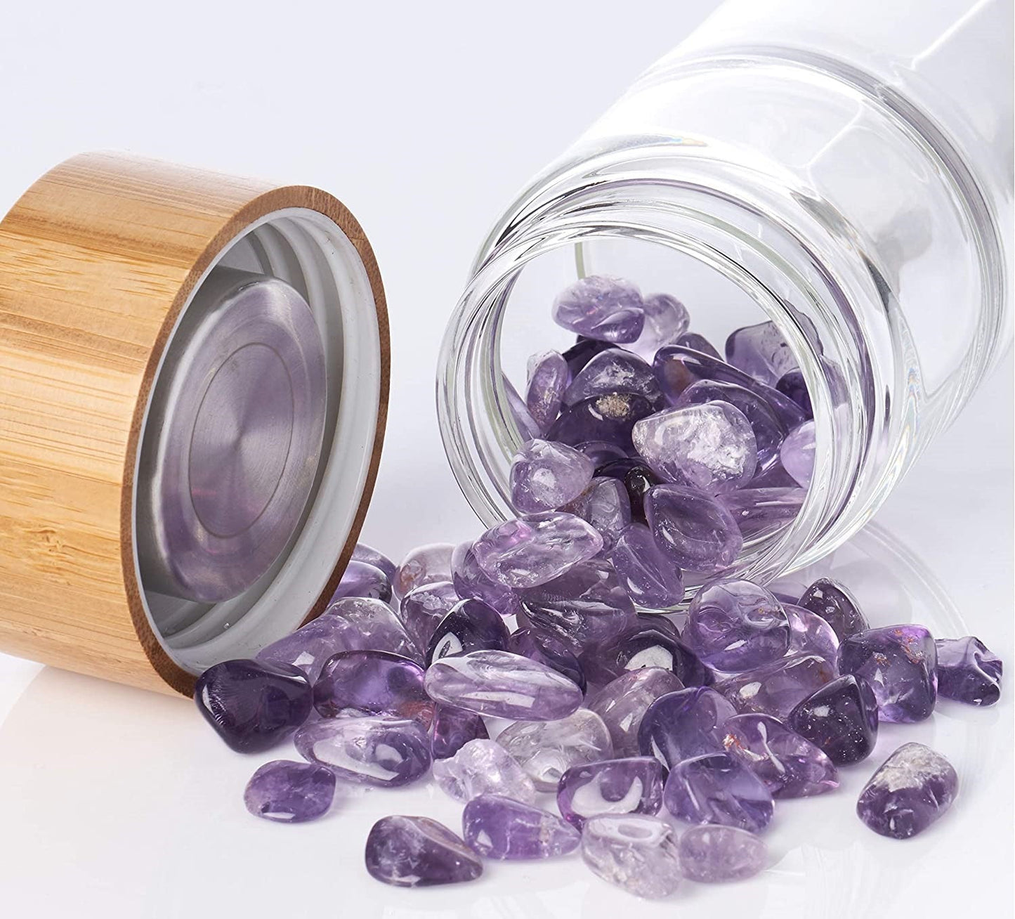 My Balance Amethyst Crystal Elixir Water Bottle