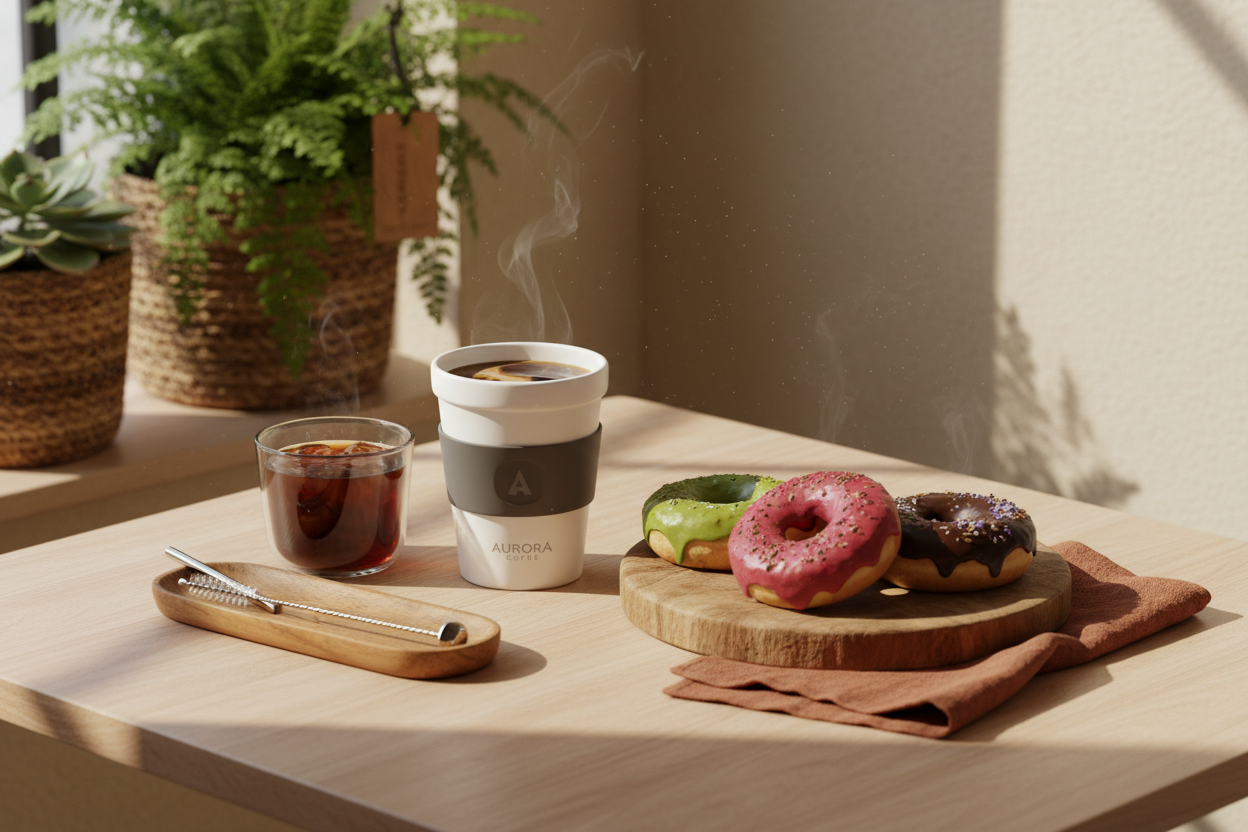 Gourmet Donut Shop Coffee