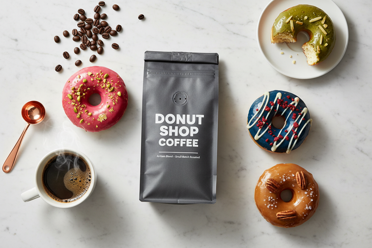 Gourmet Donut Shop Coffee