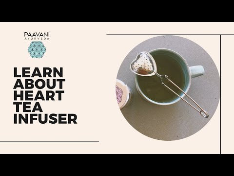 Heart Tea Infuser – Stainless Steel Loose-Leaf Strainer